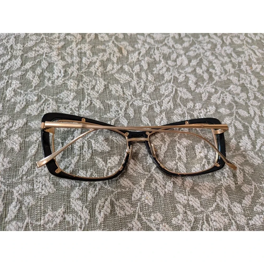 MAUI JIM Polarized Sunglasses MJ808 02 Adrift Black Gold Grey Titanium Women